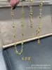 Collar de Oro de 18K Au750 Sólido No Desmontable Versátil DIY Ajustable Súper Brillante Lujo Ligero Cadena para Clavícula que Combina con Todo