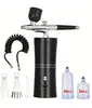 Instrumento de inyección de oxígeno de alta presión Nano cintura pequeña instrumento de pulverización hidratante pistola pulverizadora hidratante para el hogar instrumento de agua y oxígeno de mano para belleza
