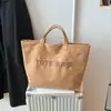 Bolso Tote de Gran Capacidad para Viajes Diarios para Mujer 2025 Nuevo Estilo Simple Casual Retro de Alta Gama Versátil Bolso de Hombro
