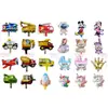 Mini Animal Dinosaurio Vida Marina Globo de Película de Aluminio Palo de Mano Decoración de Cumpleaños Regalo Pequeño Juguete para Niños Globo