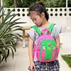 Mochila Infantil 2026 Verão Novo Estilo Cor Contrastante Casual Leve Mochila de Viagem Personalizada Bolsa Esportiva para Exterior