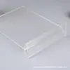 Tarjeta de mesa A4 acrílico transparente Tarjeta de mesa A5 Tarjeta de menú A6 Etiqueta de precio