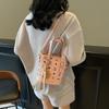 Bolso cubo de diseño nicho 2025 primavera nueva moda casual simple textura moda para damas bolso bandolera de hombro