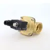 Cobre puro, impermeable, de bajo consumo, sin calentamiento, válvula solenoide de agua, 220v, 24v, 1/2 pulgada, 3/4 pulgada