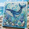 Nuevo producto transfronterizo 5D Pintura de diamantes 5D Colgante acrílico Decoración de ambiente navideño Fábrica directa