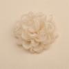 Estilo Coreano Chiffon Borda Queimada Fio Flor Flor de Organza Rosa Camélia Acessórios de Roupa Acessórios de Broche Joias DIY Flor de Sapato