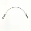 Cordón redondo de cuero de 6 mm gancho para copa de vino asa de bolso correa corta para el hombro correa de bolso DIY hecho a mano reemplazo cordón para teléfono móvil accesorios de bolso
