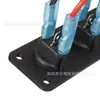 Nova combinação de interruptor basculante de 8 furos combinação de interruptor basculante de 5 pés combinação de luz dupla 12-24V aplicável