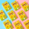 Crayones Escolares Pinceles para Niños Bebé 24 Colores Plumas Multicolores Plumas Coloridas para Niños Pequeños Plumas de Pintura Graffiti Crayones Papelería