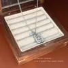 Collar de Flor Dorada para Mujer, Cadena Retro para Clavícula, Collar Sencillo y Elegante Incrustado de Diamantes, Regalo de San Valentín, Electrochapado en Oro Real