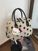 Bolso de Lunares de Nicho Súper Popular para Mujer 2026 Modelo Nuevo Bolso Cruzado Versátil para el Trabajo con Sensación de Bolso de Mano Bolso Almohada