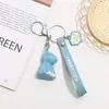 Chaveiro Animal Geométrico Multifacetado Criativo Chaveiro de Boneca Cartoon Fofa Pingente para Bolsa de Casal Pequeno Presente