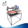 Máquina de transferencia térmica superior de doble estación DSMC para la impresión de prendas terminadas en camisetas.