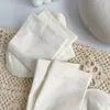 Meias de cor sólida preto e branco, estilo universitário, de cano médio, versáteis, primavera e outono, meias pós-parto, estilo japonês, meias largas, meias longas, masculinas