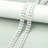 Venda Direta da Fábrica Broca de Linha de Cristal Multilinha Broca em Linha Broca de Malha Plástica Acessórios para Cinto de Roupa DIY Bolsa Sapato Acessórios Decorativos