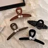 Presilha de Garra Extra Grande 13cm Preta Fosca Presilha Tubarão Presilha de Cabelo de Alta Qualidade para Mulheres Nuca Novo Estilo 2026 Acessório de Cabelo