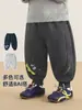 Ropa infantil Kaka Panda, pantalones forrados de polar para niños, pantalones para deportes de invierno, pantalones largos para niñas, colección de otoño e invierno, ropa de invierno de moda para bebés