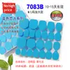 Adhesivo de Goma Amarilla Transparente Impreso de 24 granos para Uñas, Adhesivo de Doble Cara, Resistente al Agua, Protección Ambiental, Adhesivo de Gelatina, Adhesivo de Doble Cara para Uñas