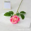 Simulação Rosa Solteira Rosa de Flanela Cachoeira Parede de Flores Decoração de Casa Casamento Dia dos Namorados Flor de Simulação Flor Falsa