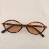 Gafas de sol retro estilo coreano con montura ovalada pequeña para niños, gafas de sol de moda para niños y niñas, forma cóncava, gafas de sol versátiles, de moda