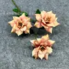 Flor Artificial de Peonía, Flor de Malvavisco con 3 Cabezas, Tallo Único, para Decoración de Boda, Decoración de Hotel, Arreglo de Flores Artificiales, Fondo Floral, Arco