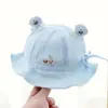 Gorros para Bebé para Primavera y Otoño, Delgados y Lindos, Versátiles Sombreros de Protección Solar, Sombreros de Pescador, Cubos para Bebés para Verano