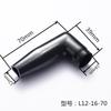 Tapa protectora de aislamiento para terminal de batería varias especificaciones manguito de goma para cable tipo tubo PVC blando funda ignífuga para batería