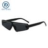 Defeng 18099 Pasarela europea y americana negro sin montura Ojo de gato gafas de sol para hombre gafas de sol para mujer punto venta al por mayor