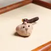 Doce Llaveros del Zodiaco con Tallados en Madera para Llaves del Coche: Rata, Buey, Tigre, Conejo, Dragón, Serpiente, Caballo, Oveja, Mono, Gallo, Perro, Conejo