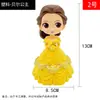 Decoração de Bolo de Assar Sólida Princesa Branca de Neve Mulan Conjunto de Oito Peças Enfeites Menina Pequena