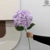 Flores Artificiales, Hortensia Charlotte, Flores Falsas, Flores de Hortensia Realistas de Alta Gama, Flores Artificiales para Bodas, Decoración de Escenas