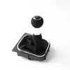 Cubierta de polvo para palanca de cambios de coche, pomo de cambio adecuado para Volkswagen Golf, gamuza, 5/6 velocidades