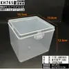 [Cajas Vacías de Múltiples Especificaciones] Más de 50 Tipos de Cajas de PP Transparentes para Empaque de Productos, Cajas de Plástico, Cajas de Almacenamiento para Piezas de Herramientas
