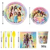 Decoraciones para fiestas temáticas del grupo de chicas katseye más vendidas de Amazon, decoraciones kpop de gran venta, accesorios para fiestas de cumpleaños