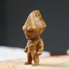 Alça de Sândalo Verde Esculpida Brinquedo Cultural Criativo Personalizado Desktop Pequeno Ornamento Ultraman Tiga Presente de Aniversário de Kidsren