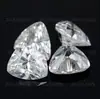 Pedra Solta de Moissanita Triangular Redonda Cor D Ultra-Branco 0.1-5Ct Rosto de Anel de Moissanita Triangular Gordo Pedra Sintética de Carbono Silício Triangular