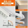 Perfil de aluminio para tira de luz LED montado en superficie empotrado aleación de aluminio ranura para tarjeta de tira de luz en forma de U empotrado gabinete de vino vitrina techo