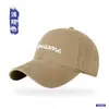 Boné de Baseball com Bordado de Letras Moda Primavera e Verão para Homens, Estilo Coreano Simples Versátil Algodão Proteção Solar Chapéu de Sol para Mulheres