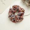 Serie Floral Tie-dye Tricolor Estilo Japonés y Coreano Anillo para el Cabello de Intestino Grueso Adorno para la Cabeza ins Cuerda para Atar para Mujer Versátil Anillo de Tela Fresco y Pequeño
