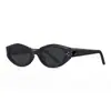 Gafas de sol de alta gama para mujer gnn, a la moda y tendencia, nuevas gafas de sol slim estilo ojo de gato europeas y americanas 2024 para hombre