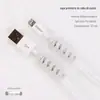 Cabo de dados espiral capa protetora de silicone adequada para celular Apple Android cabo de carregamento comum anti-fratura Enrolador