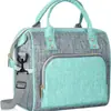 Bolsa Tote Lonchera Grande de Capacidad Personalizada, Bolsa de Almuerzo Aislada, Bolsa de Picnic Impermeable Engrosada con Empaque de Hielo