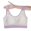 Minimizador de Busto Grande y Efecto de Recogimiento, Sujetador Inalámbrico Cómodo, Tallas Grandes Recogimiento Seamless y Soporte Lateral del Pecho, Sujetador Inalámbrico Anticaída