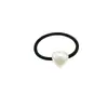 Cuerda para el pelo de perla de amor de súper hada coreana Anillo para el pelo Popular en Internet Cuerda para el pelo de corazón de niña Banda para el pelo simple Accesorios para el pelo