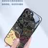 Para Apple 15 Huawei OPPOvivo Xiaomi Nuevo Cyber Celebre Luminoso Parchapa Perro Hello Kitty Funda de Vidrio para Teléfono