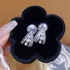 Pinzas para Orejas~Estilo Coreano Zirconia Perla Gota de Agua Encaje Sin Perforar 2026 Nuevos Pendientes Dulces Exquisitos Versátiles Accesorios para Orejas