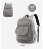 Mochila para mujer, estilo coreano, nueva, para escuela secundaria, mori, mochila para hombre, de gran capacidad, sencilla, de color sólido, para campus.