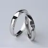 Anillos de Pareja Cruzados Corazón a Corazón Anillos a Juego Anillo Abierto Ajustable Forma de Corazón Simple Hombres Mujeres Anillo Abierto Joyería