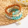 Diseño Personalizado Transfronterizo Europeo y Americano, Varios Estilos de Pulseras de Cuentas, Joyería Retro Bohemia de Múltiples Capas