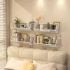 Estante Simple para Almacenamiento de Sofá de Casa Artefacto de Almacenamiento Estante sin Taladro para Libros Proyector Altavoz Colocación de Artículos Varios Estante de Almacenamiento